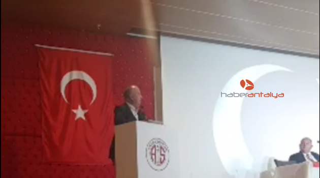 Antalyaspor Genel Kurulu - CANLI YAYIN
