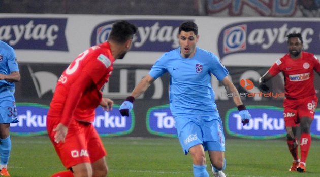 ANTALYASPOR İLE TRABZONSPOR 40'INCI RANDEVUDA