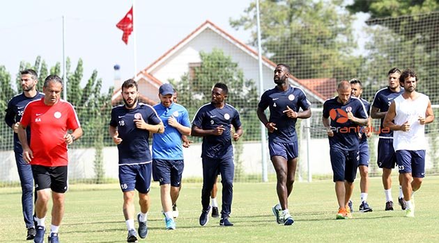 Antalyaspor, Kayserispor maçı hazırlıklarına başladı