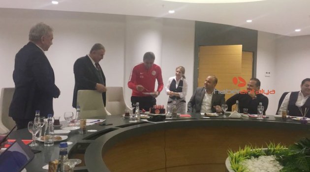 Antalyaspor Yönetimi haftalık toplantısını gerçekleştirdi