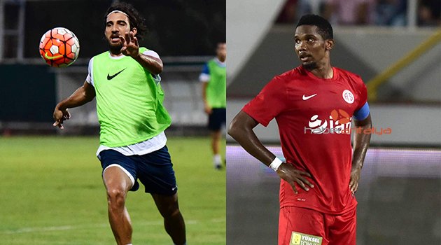 ANTALYASPOR'DA ETO'O VE SAKIB CEZALI