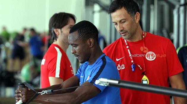 Antalyaspor'da kuvvet çalışması