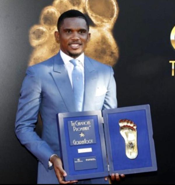 ETO'O AVRUPA'DA YILIN FUTBOLCUSU
