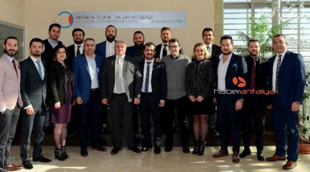 ANTİAD’ın yeni yönetimi ATSO’yu ziyaret etti