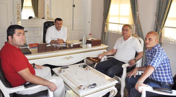 APART OTELCİLER GRUBUNDAN BAŞKAN YÜCEL'E ZİYARET