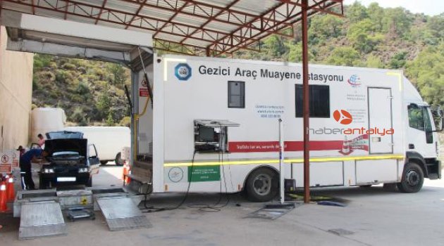 Araç muayenesinde 'gezici istasyon' kolaylığı