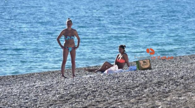 Aralık ayında deniz keyfi