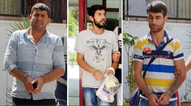 Aranan 3 şüpheli tutulandı