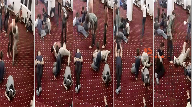 Arkadaş şakalaşması canından ediyordu