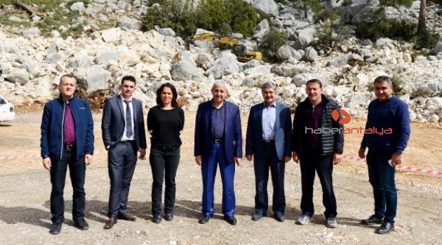 Asfalt tesisleri kuruluyor
