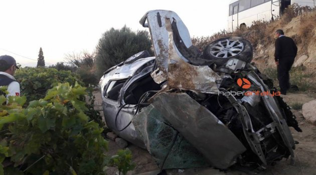 Asker ziyaretine giderken kaza yaptılar: 1 ölü, 2 yaralı