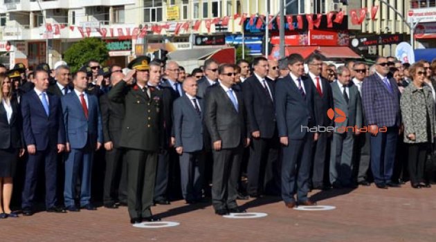 ATATÜRK'ÜN ANTALYA'YA ZİYARETİ KUTLANDI