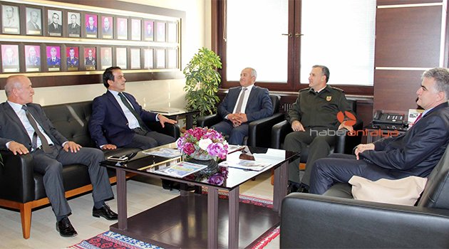 ATB YÖNETİMİNDEN JANDARMA KOMUTANI'NA ZİYARET