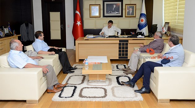 ATSO HEYETİ’NDEN MENDERES TÜREL’E ZİYARET