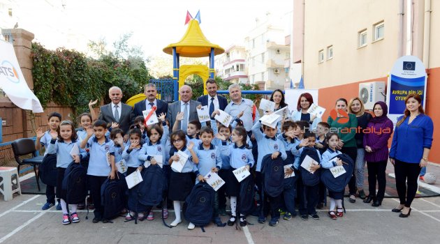 ATSO'DAN 3 OKULA AVRUPA BİRLİĞİ PARKI