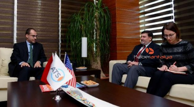 ATSO'ya ABD'li heyetten ziyaret