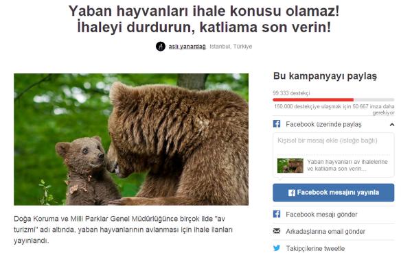 99 BİN İMZA