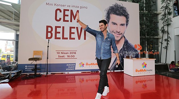 AVM'DE CEM BELEVİ İZDİHAMI