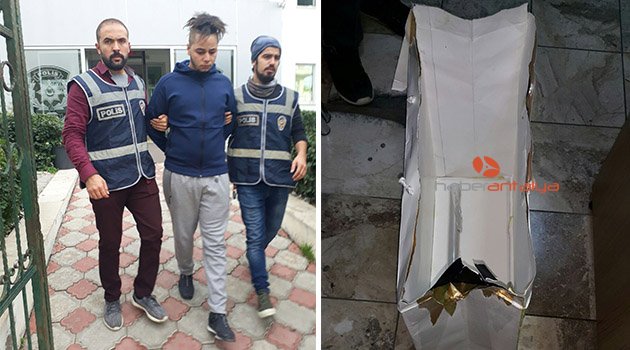 AVM'den alüminyum folyo düzeneğiyle 7 bin TL değerinde parfüm çaldı