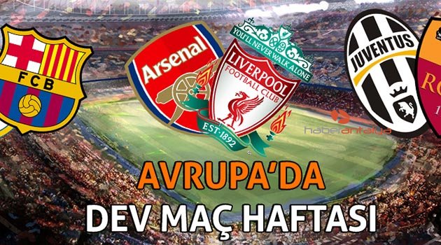 Avrupa'da devler karşılaşacak