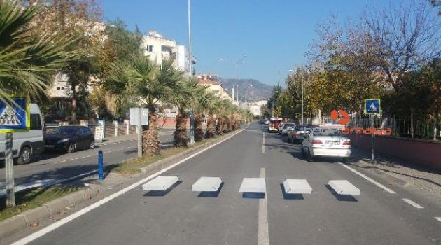 Aydın'da üç boyutlu yaya geçidi