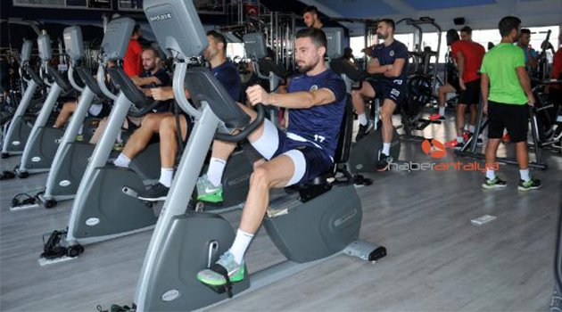 Aytemiz Alanyaspor kuvvet çalıştı