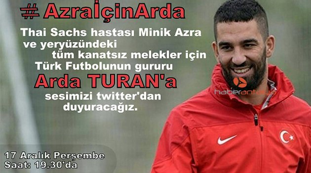 AZRA BEBEK İÇİN SOSYAL MEDYAYI ATAĞI