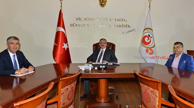 BAİB’DEN VALİ KARALOĞLU’NA ZİYARET