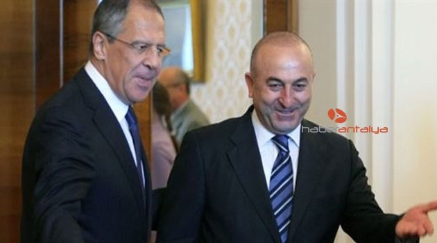 BAKAN ÇAVUŞOĞLU, LAVROV'A, HAREKAT HAKKINDA BİLGİ VERDİ