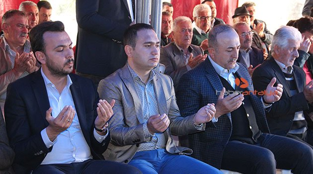 Bakan Çavuşoğlu şehit mevlidine katıldı