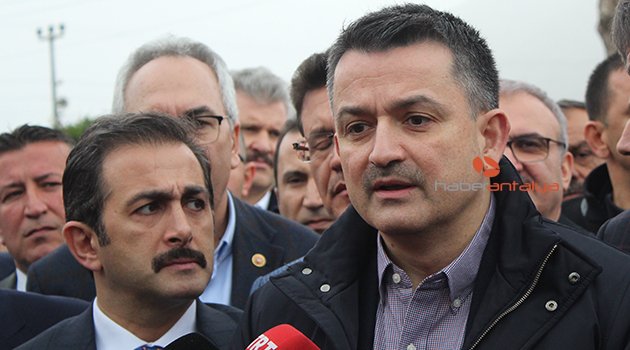 Bakan Pakdemirli Antalya'da