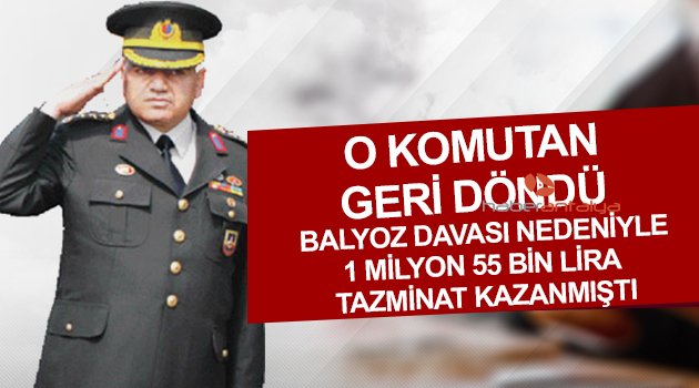 'BALYOZ DAVASI' MAĞDURU ALBAY, ANTALYA'YA ATANDI