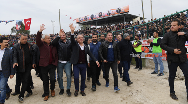 Başkan Böcek'in Demre ziyareti
