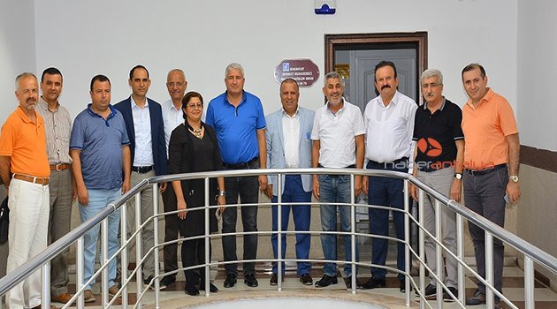 BAŞKAN BOZTAŞ MASMO’YU  ZİYARET ETTİ