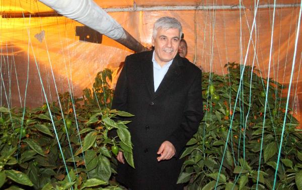 Başkan Çalık Don Nöbetinde