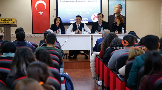 Başkan Genç, başarı hikayesini öğrencilerle paylaştı