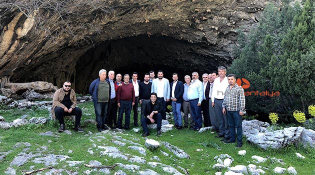 Başkan Genç, Kocain Mağarası'nda incelemelerde bulundu