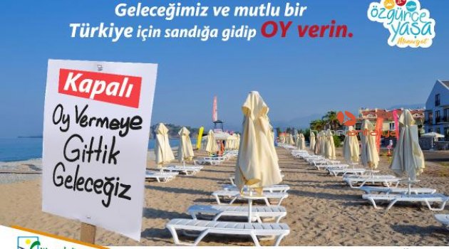 Başkan Sözen'den 'sandığa gidin' çağrısı