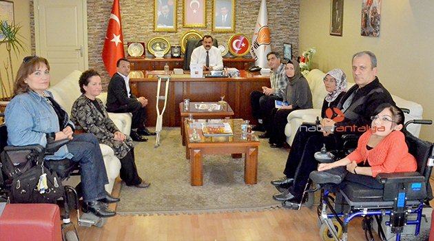 BAŞKAN SÜMER’DEN ENGELLİ BİREYLERE DESTEK