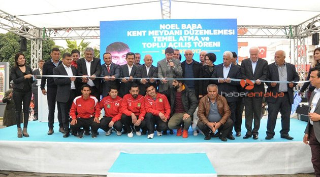 BAŞKAN TÜREL, DEMRE'DE TEMEL ATTI
