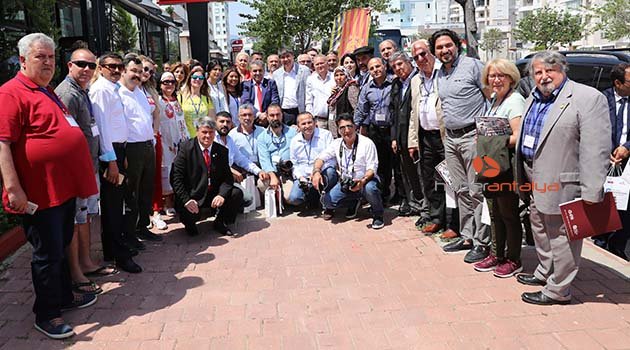 Başkan Türel, konuk gazetecilerle buluştu