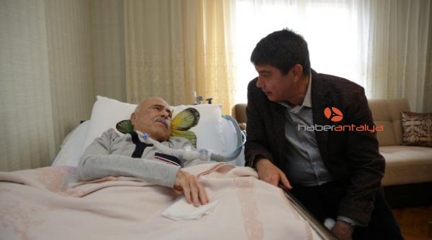 Başkan Türel'den Manavoğlu'na moral ziyareti