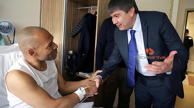 BAŞKAN TÜREL'DEN MORAİS’E ZİYARET