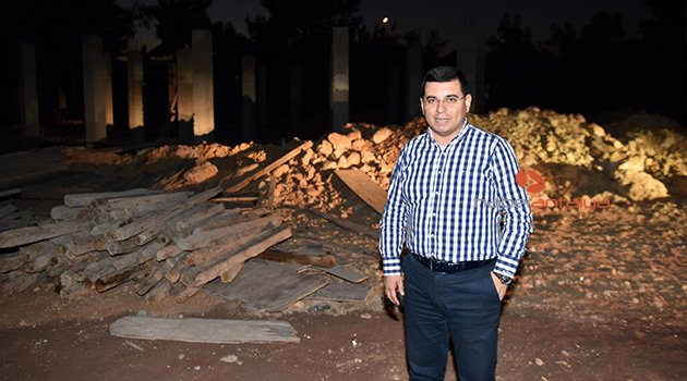 BAŞKAN TÜTÜNCÜ,YATIRIMLARI DENETLİYOR