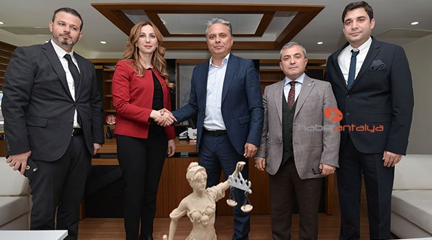 Başkan Uysal’a meslektaş ziyareti