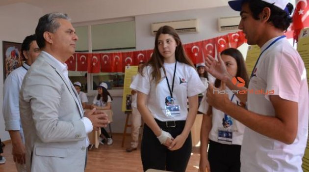 Başkan Uysal, Bilim Fuarı'nı açtı