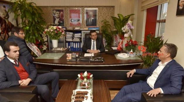 Başkan Uysal, CHP İl Başkanı Kumbul'u ziyaret etti