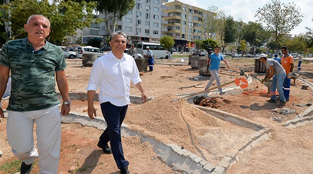 Başkan Uysal’dan Tarık Akan Parkı’na denetim