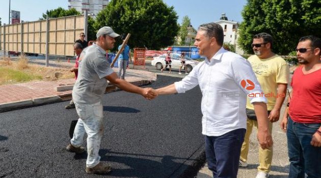 Başkan Uysal denetimde