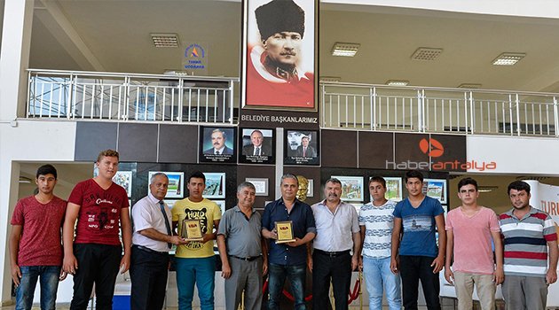 BAŞKAN UYSAL: HEDEFİNİZ OLİMPİYATLAR OLSUN